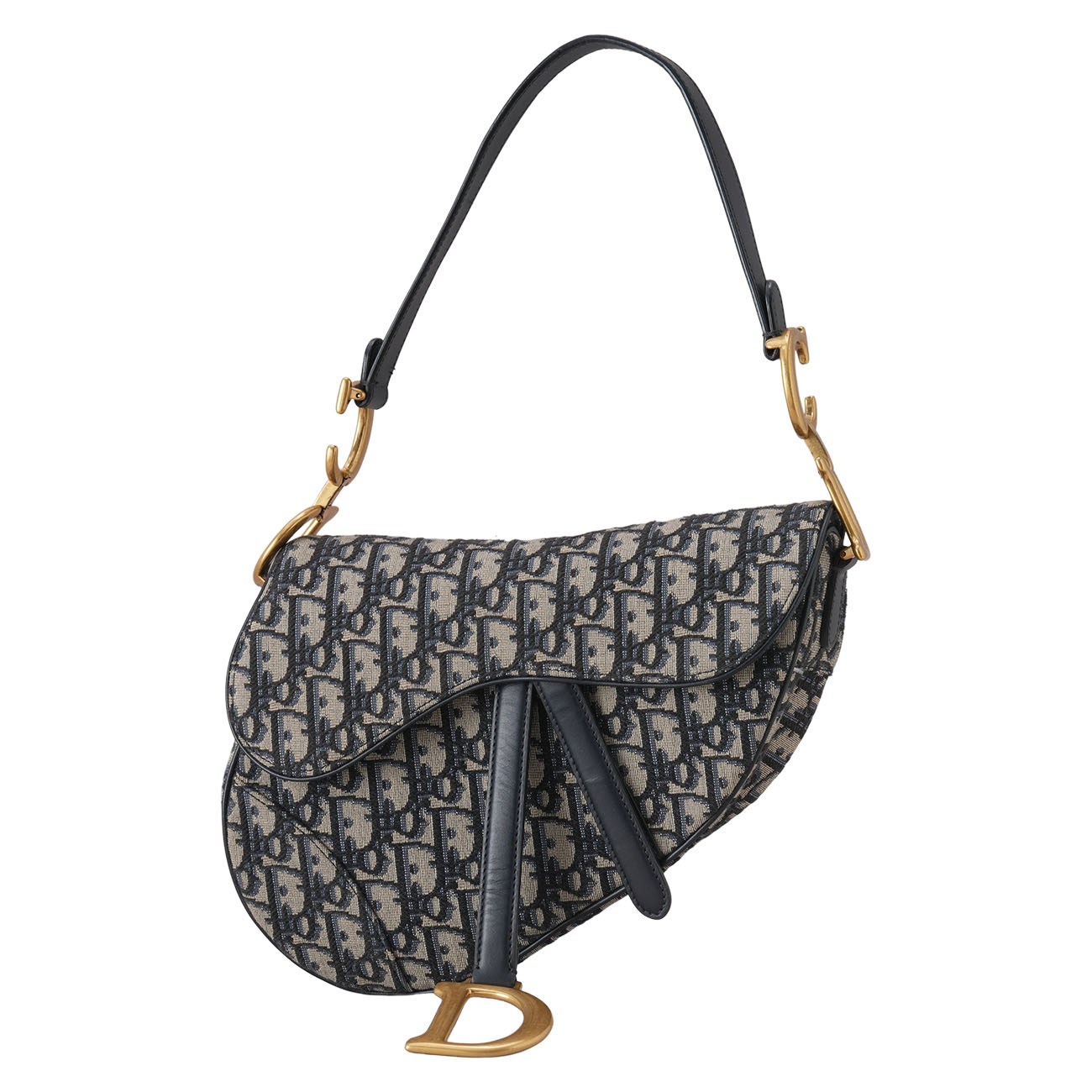 CHRISTIAN DIOR(USED)크리스찬디올 새들백 미듐 & 스트랩